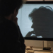Dark Shadow on Computer Screen