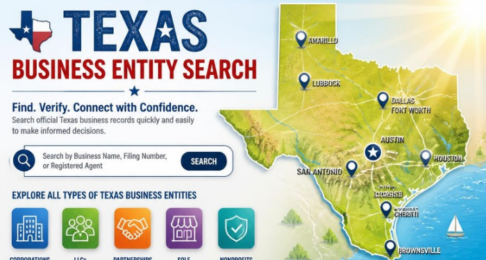 Texas Business Entity Search