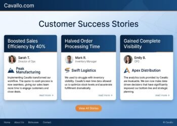 give me customer stories for cavallo.com