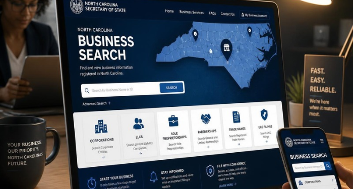 NC Secretary of State Business Search