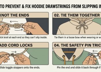 What to Do When Essential Hoodie Drawstrings Keep Slipping Inside the Hood