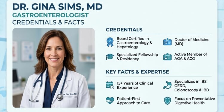 dr gina sims gastroenterologist